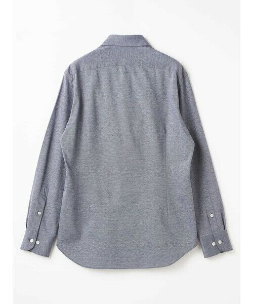 Aquascutum / アクアスキュータム シャツ・ブラウス | TEC.3 Knit Dobby Chambray Shirt | 詳細7