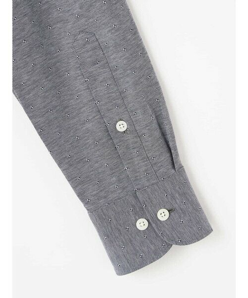 Aquascutum / アクアスキュータム シャツ・ブラウス | TEC.3 Knit Dobby Chambray Shirt | 詳細9