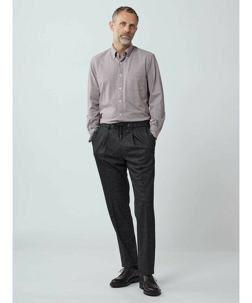 Aquascutum / アクアスキュータム シャツ・ブラウス | TEC.3 Knit Houndstooth Shirt | 詳細1