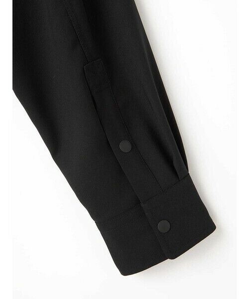 Aquascutum / アクアスキュータム シャツ・ブラウス | Logo Jacquard Combination Shirt Jacket | 詳細9