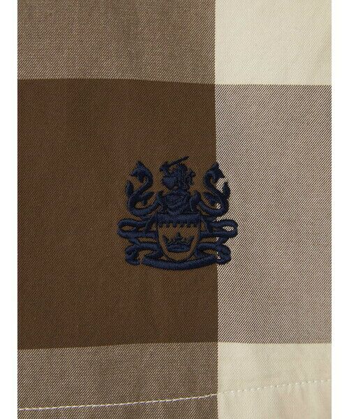 Aquascutum / アクアスキュータム シャツ・ブラウス | Big Club Check Shirt Jacket | 詳細13