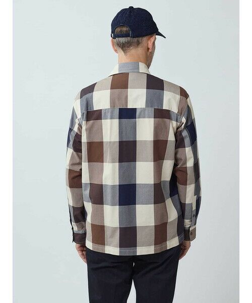 Aquascutum / アクアスキュータム シャツ・ブラウス | Big Club Check Shirt Jacket | 詳細4
