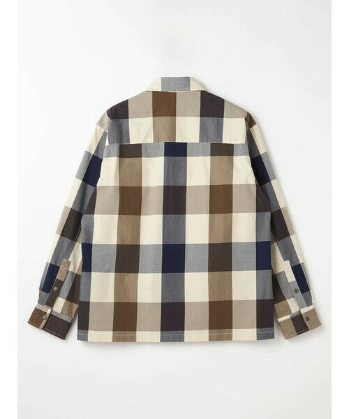 Aquascutum / アクアスキュータム シャツ・ブラウス | Big Club Check Shirt Jacket | 詳細9