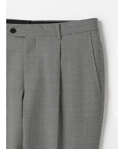 Aquascutum / アクアスキュータム スラックス・ドレスパンツ | Houndstooth Trousers | 詳細9
