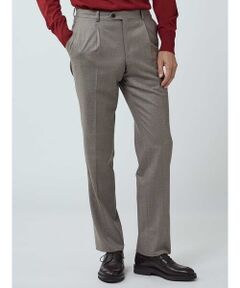 Aquascutum / アクアスキュータム スラックス・ドレスパンツ | Light Flannel Trousers