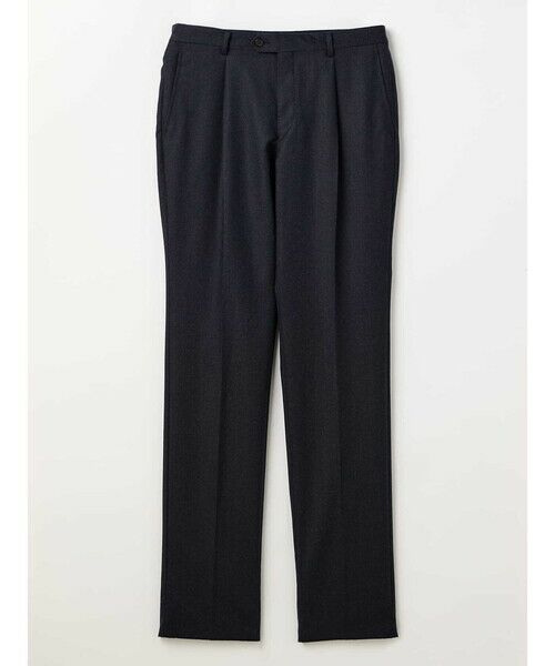 Aquascutum / アクアスキュータム スラックス・ドレスパンツ | Light Flannel Trousers | 詳細3