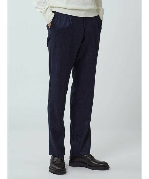 Aquascutum/アクアスキュータム Light Flannel Trousers ネイビー 94 Aquascutum/アクアスキュータム Light Flannel Trousers ネイビー 94