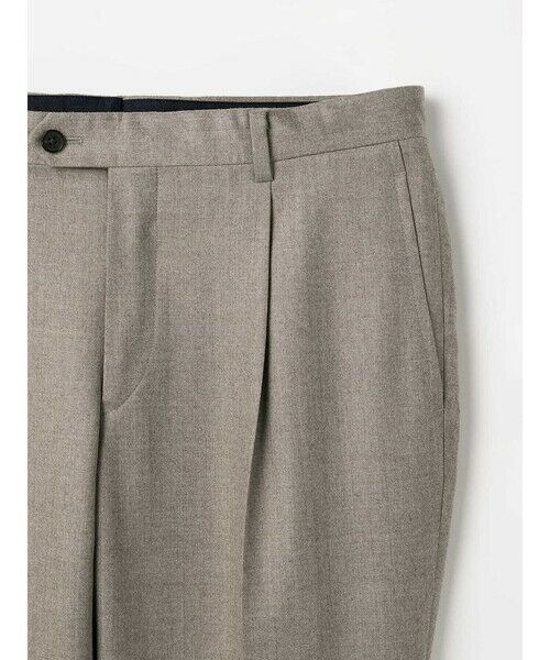 Aquascutum / アクアスキュータム スラックス・ドレスパンツ | Light Flannel Trousers | 詳細13