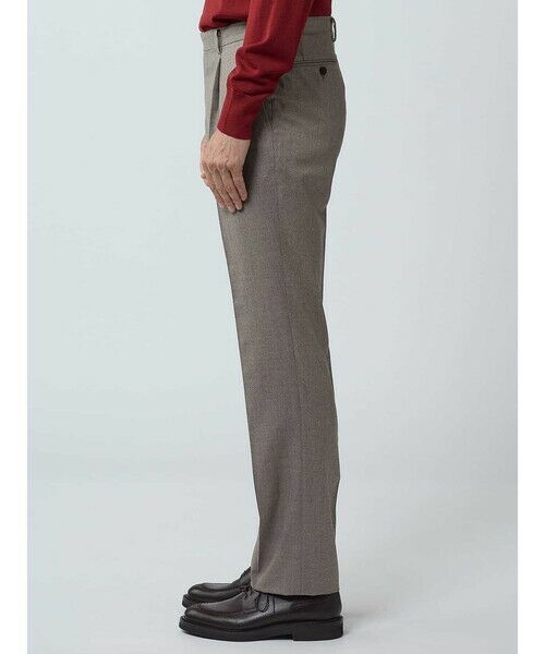 Aquascutum / アクアスキュータム スラックス・ドレスパンツ | Light Flannel Trousers | 詳細7