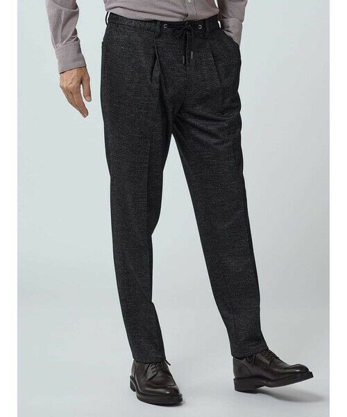 Aquascutum / アクアスキュータム スラックス・ドレスパンツ | TEC.3 Knit Denim Pants(ダークグレー)