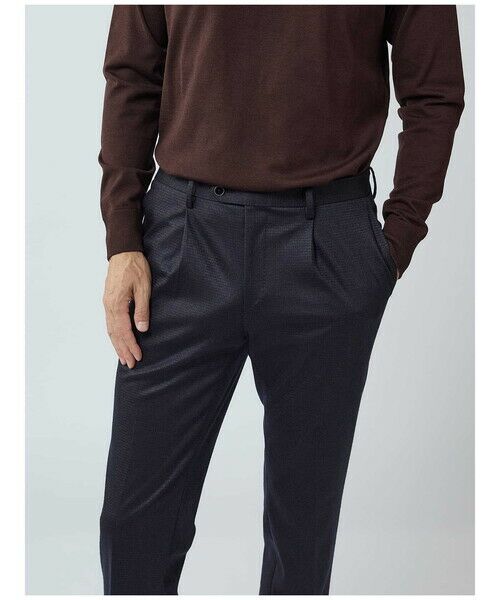 Aquascutum / アクアスキュータム スラックス・ドレスパンツ | TEC.3 Knit Houndstooth Pants | 詳細2