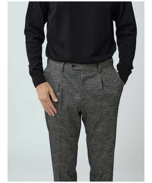 Aquascutum / アクアスキュータム スラックス・ドレスパンツ | TEC.3 Knit Houndstooth Pants | 詳細9