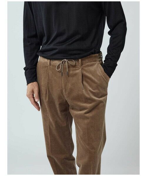 Aquascutum / アクアスキュータム スラックス・ドレスパンツ | TEC.3 Strech Drapy Corduroy Pants | 詳細5