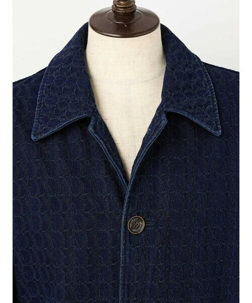 Aquascutum / アクアスキュータム その他アウター | Rye Denim Jaquard Coat | 詳細10