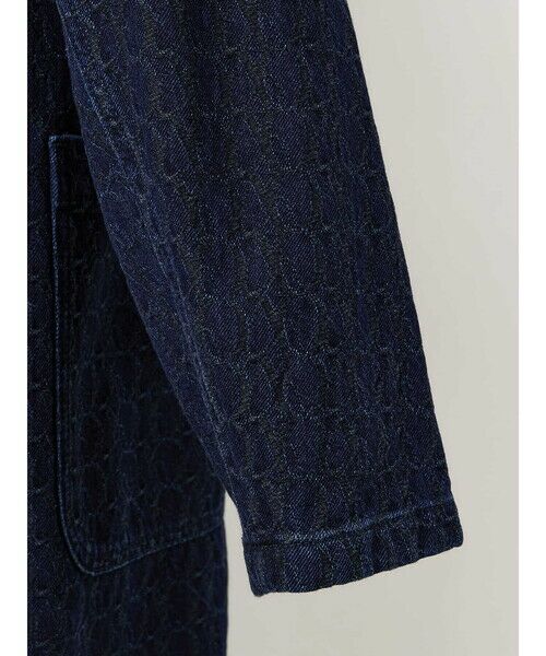 Aquascutum / アクアスキュータム その他アウター | Rye Denim Jaquard Coat | 詳細11