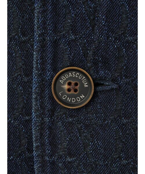 Aquascutum / アクアスキュータム その他アウター | Rye Denim Jaquard Coat | 詳細13