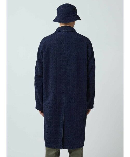 Aquascutum / アクアスキュータム その他アウター | Rye Denim Jaquard Coat | 詳細4