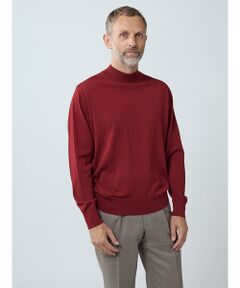 Aquascutum / アクアスキュータム ニット・セーター | F.F 30gauge Mock-neck