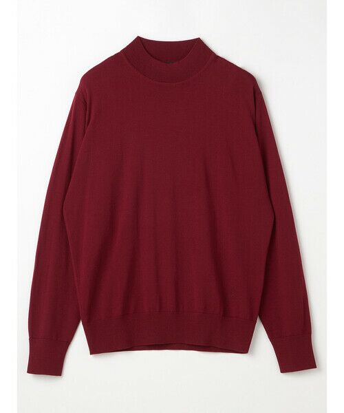 Aquascutum / アクアスキュータム ニット・セーター | F.F 30gauge Mock-neck | 詳細10