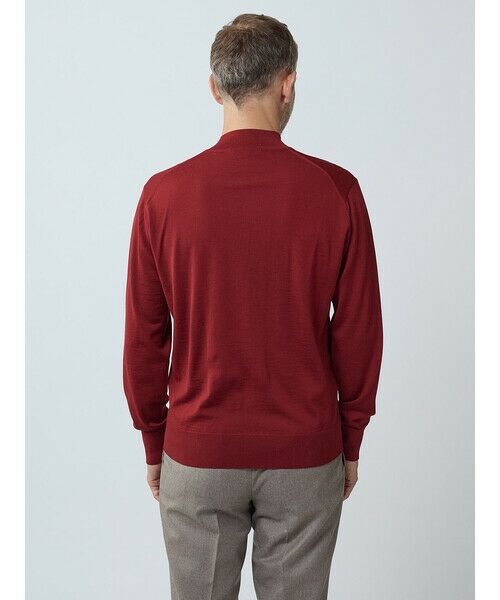 Aquascutum / アクアスキュータム ニット・セーター | F.F 30gauge Mock-neck | 詳細8