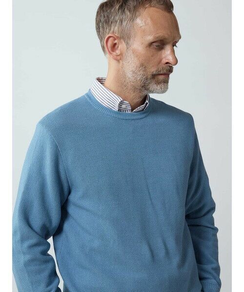 Aquascutum / アクアスキュータム ニット・セーター | Wool and silk crew-neck | 詳細1
