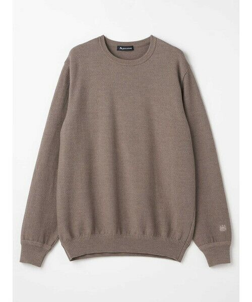 Aquascutum / アクアスキュータム ニット・セーター | Wool and silk crew-neck | 詳細12