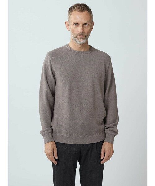 Aquascutum / アクアスキュータム ニット・セーター | Wool and silk crew-neck | 詳細6