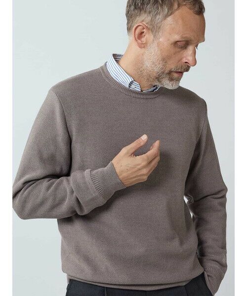 Aquascutum / アクアスキュータム ニット・セーター | Wool and silk crew-neck | 詳細9