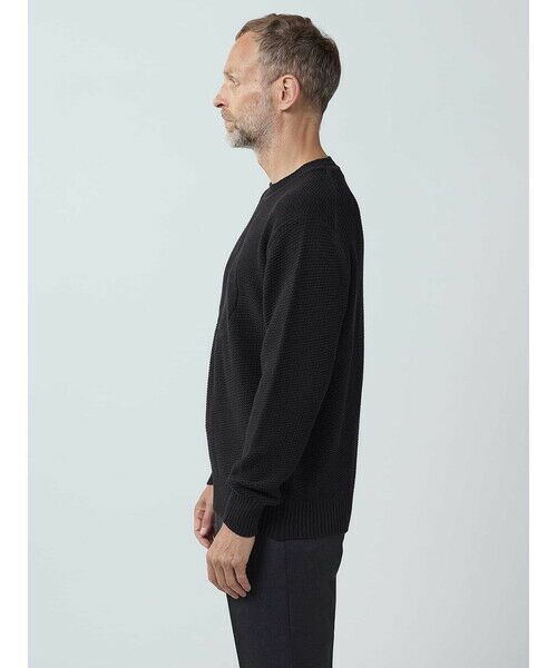 Aquascutum / アクアスキュータム ニット・セーター | AQ-logo Rock-jacquard crew-neck | 詳細3