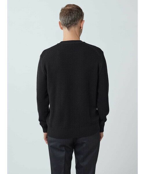 Aquascutum / アクアスキュータム ニット・セーター | AQ-logo Rock-jacquard crew-neck | 詳細4