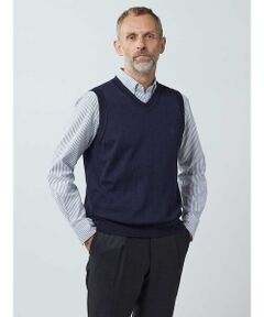 Aquascutum / アクアスキュータム ニット・セーター | V-neck knit-vest