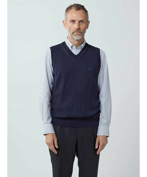 Aquascutum / アクアスキュータム ニット・セーター | V-neck knit-vest | 詳細2