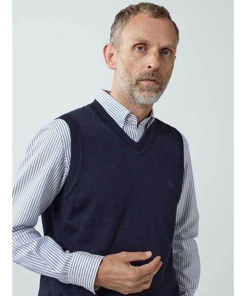 Aquascutum / アクアスキュータム ニット・セーター | V-neck knit-vest | 詳細5