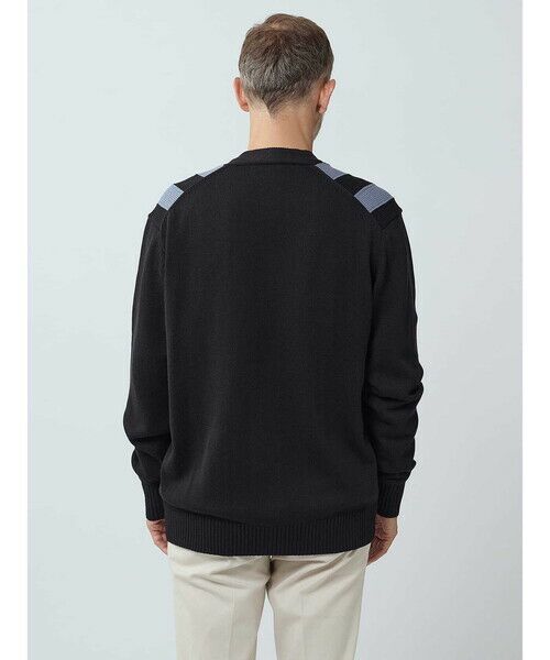 Aquascutum / アクアスキュータム ニット・セーター | Banker-stripe Cardigan | 詳細4