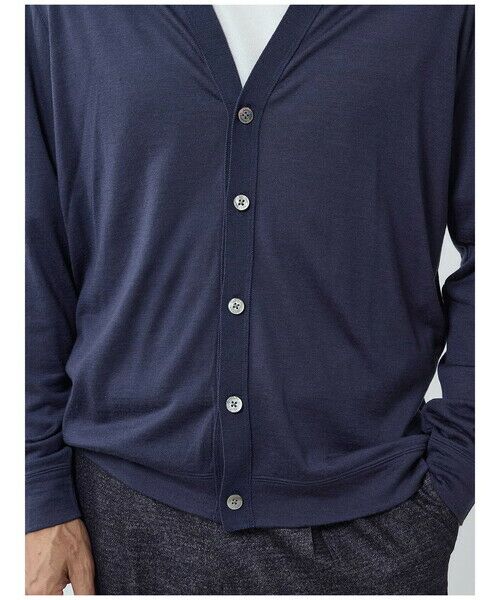 Aquascutum / アクアスキュータム カットソー | NZ-merino Cardigan | 詳細6