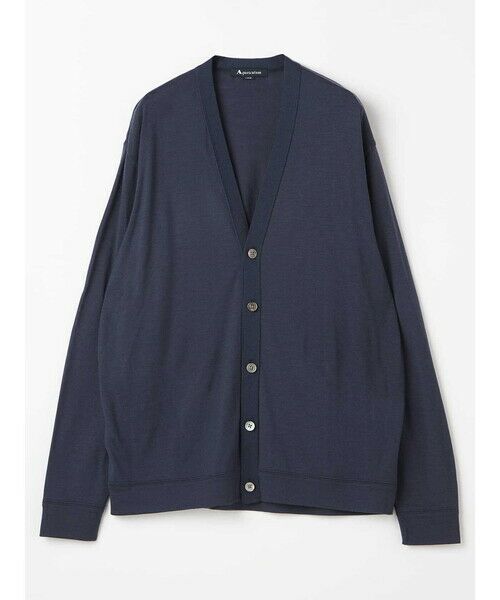 Aquascutum / アクアスキュータム カットソー | NZ-merino Cardigan | 詳細7