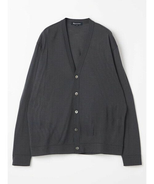 Aquascutum / アクアスキュータム カットソー | NZ-merino Cardigan | 詳細17