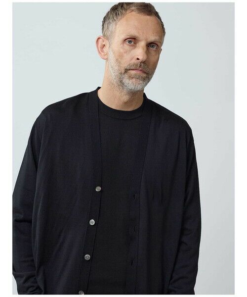 Aquascutum / アクアスキュータム カットソー | NZ-merino Cardigan | 詳細19