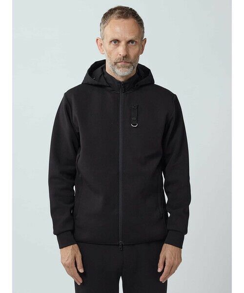 Aquascutum / アクアスキュータム カットソー | TEC.3 Trip:Cardboard-knit Padded-jacket | 詳細2