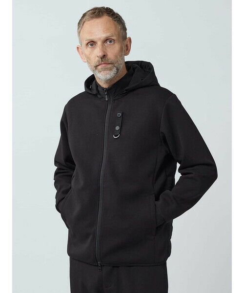 Aquascutum / アクアスキュータム カットソー | TEC.3 Trip:Cardboard-knit Padded-jacket | 詳細5