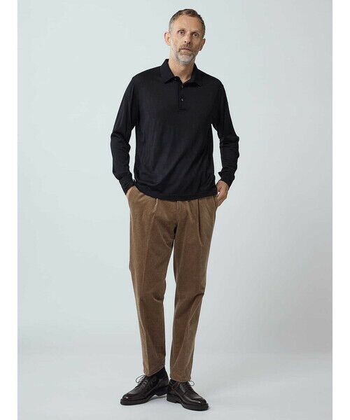 Aquascutum / アクアスキュータム カットソー | NZ-merino Polo-collar | 詳細4