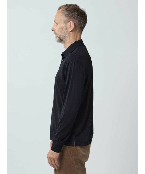 Aquascutum / アクアスキュータム カットソー | NZ-merino Polo-collar | 詳細6