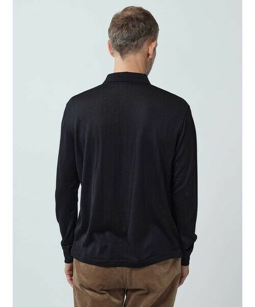 Aquascutum / アクアスキュータム カットソー | NZ-merino Polo-collar | 詳細7