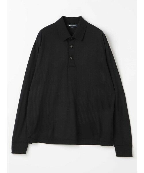 Aquascutum / アクアスキュータム カットソー | NZ-merino Polo-collar | 詳細9