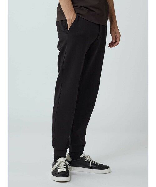 Aquascutum / アクアスキュータム カットソー | TEC.3 Trip:Cardboard-knit Jogger-pants(ブラック)