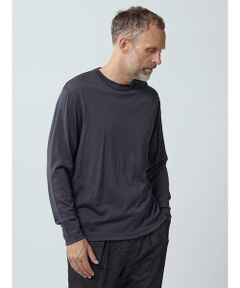 Aquascutum / アクアスキュータム カットソー | NZ-merino Crew-neck