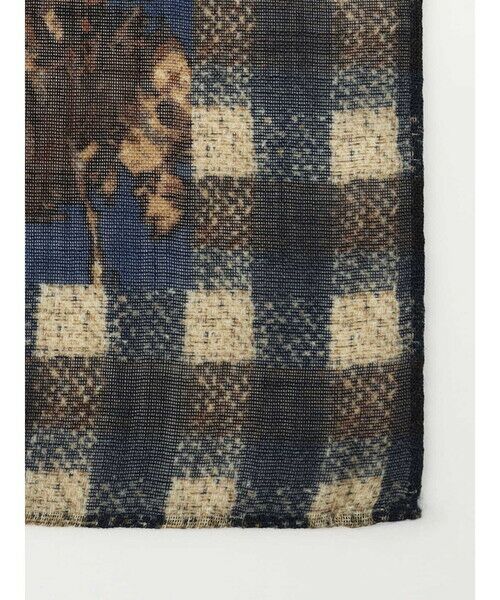 Aquascutum / アクアスキュータム マフラー・ショール・スヌード・ストール | Botanical　Motif ネッカチーフ | 詳細4