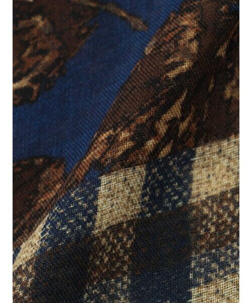 Aquascutum / アクアスキュータム マフラー・ショール・スヌード・ストール | Botanical　Motif ネッカチーフ | 詳細5