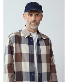 Aquascutum / アクアスキュータム キャップ | Denim Jacquard Cap