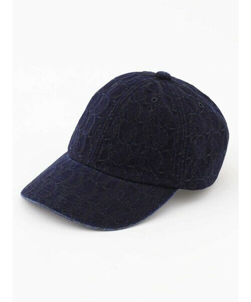 Aquascutum / アクアスキュータム キャップ | Denim Jacquard Cap | 詳細2